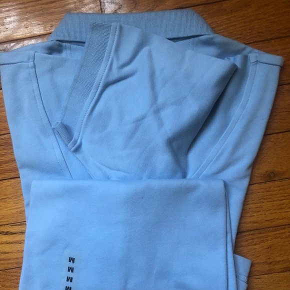 NWOT DAD SHIRT BOCA Mens SS Shirt Blue SZ M Cotton Summer Casual Shirt W/Collar - Picture 3 of 4